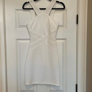 White Bandage Mini Dress